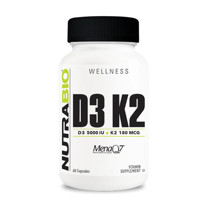 Vitamin D3 K2 (5000 IU D3, 180 MCG K2)