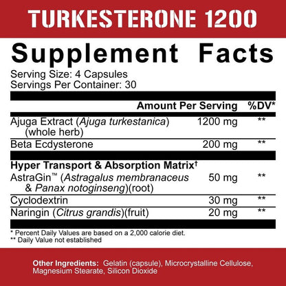 5% Nutrition Turkesterone 1200 - 5% Nutrition - Flex Nutrition
