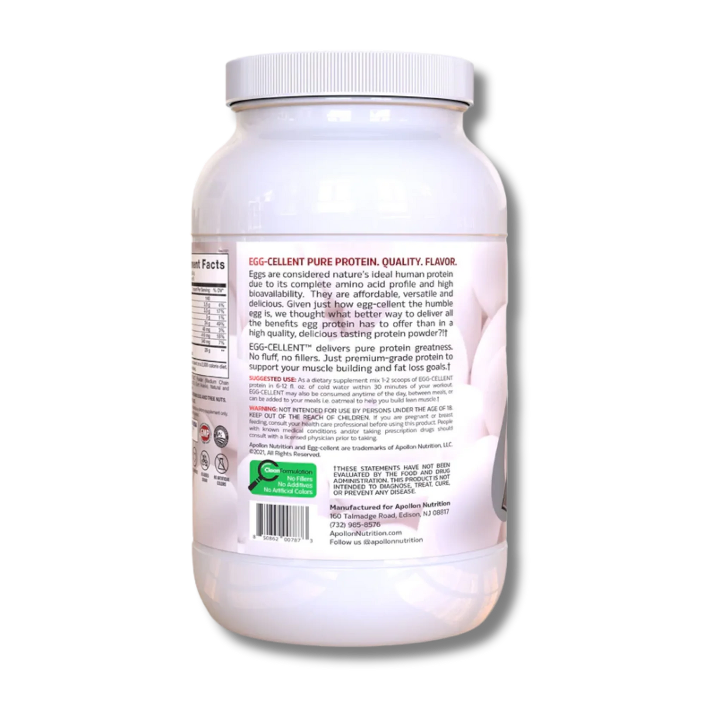 Apollon Nutrition Egg-Cellent