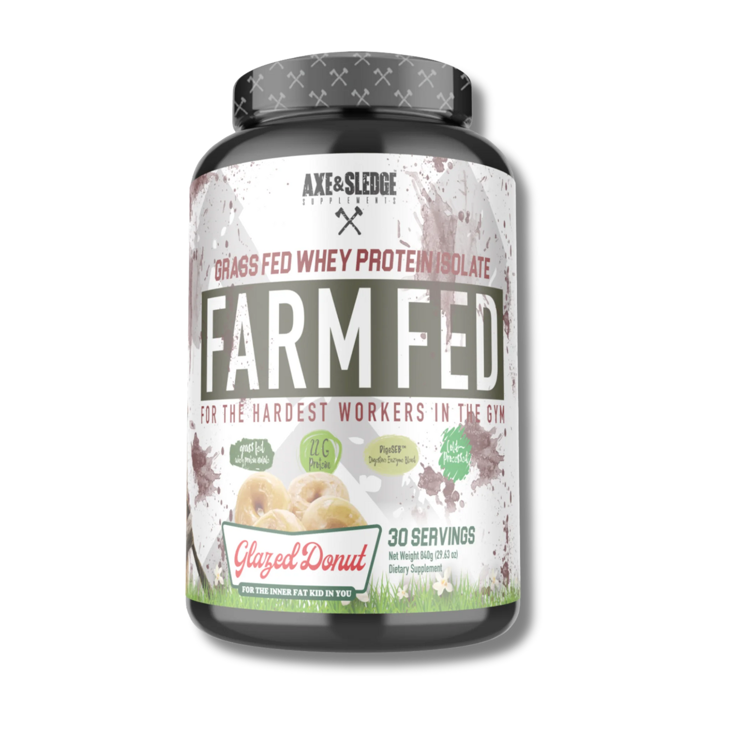 Axe & Sledge Farm Fed Protein - Banana Split Ice Cream