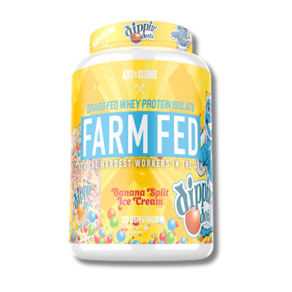 Axe & Sledge Farm Fed Protein - Banana Split Ice Cream