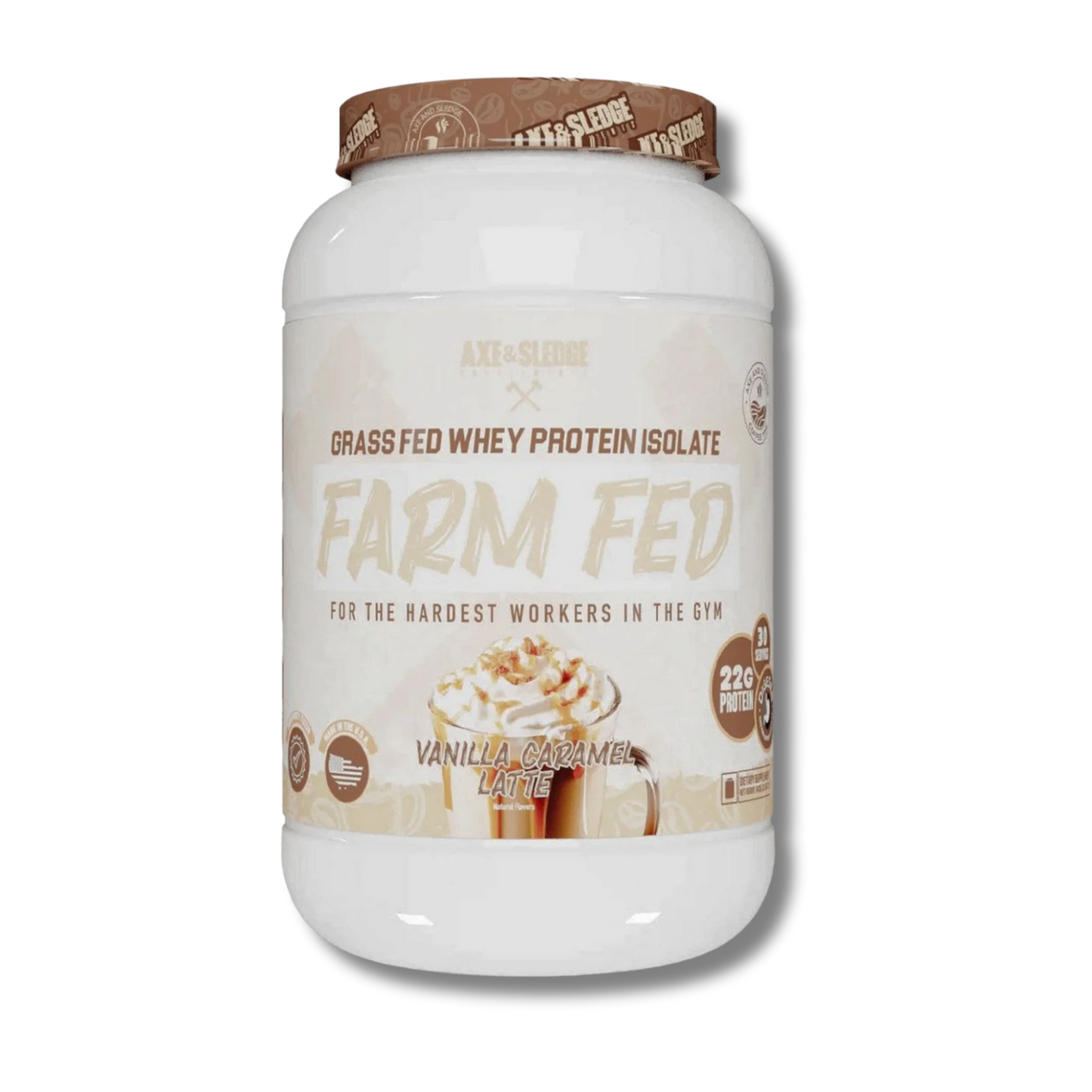 Axe & Sledge Farm Fed Protein - Banana Split Ice Cream