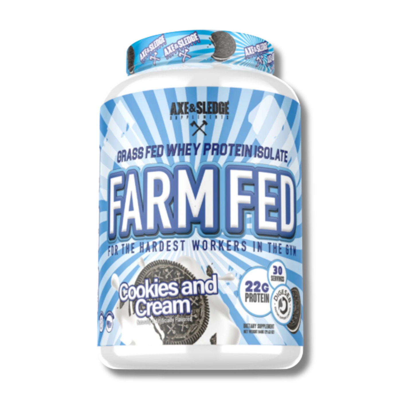 Axe & Sledge Farm Fed Protein - Banana Split Ice Cream