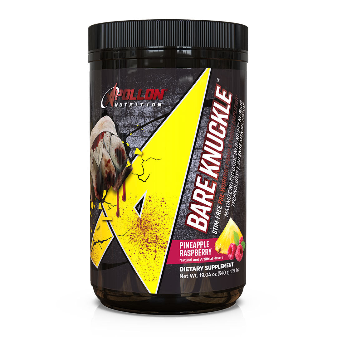 Apollon Nutrition Bare Knuckle W/ NO3 (V4) - Pineapple Raspberry
