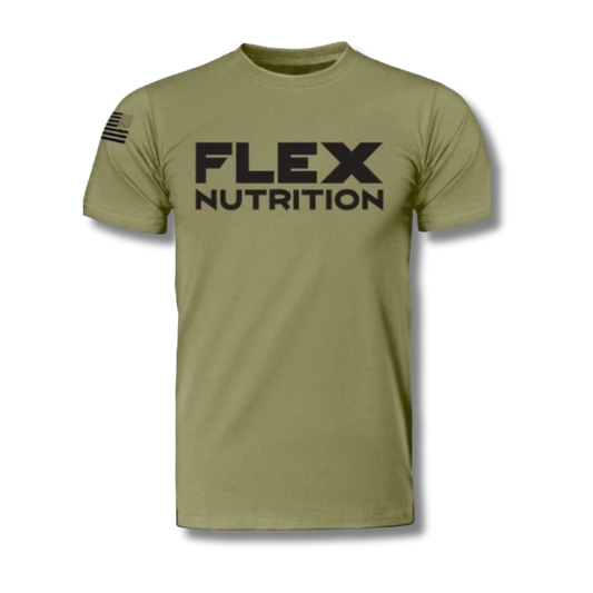 Flex Nutrition Shirt — Army Green