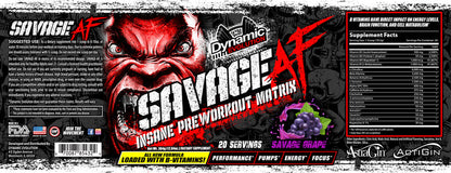 Dynamic Evolution Savage AF - Berry Lemonade
