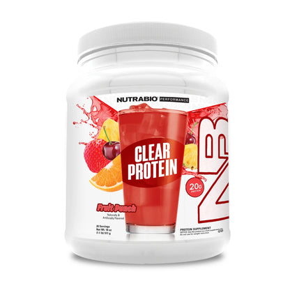 NutraBio Clear Whey - Strawberry Lemonade