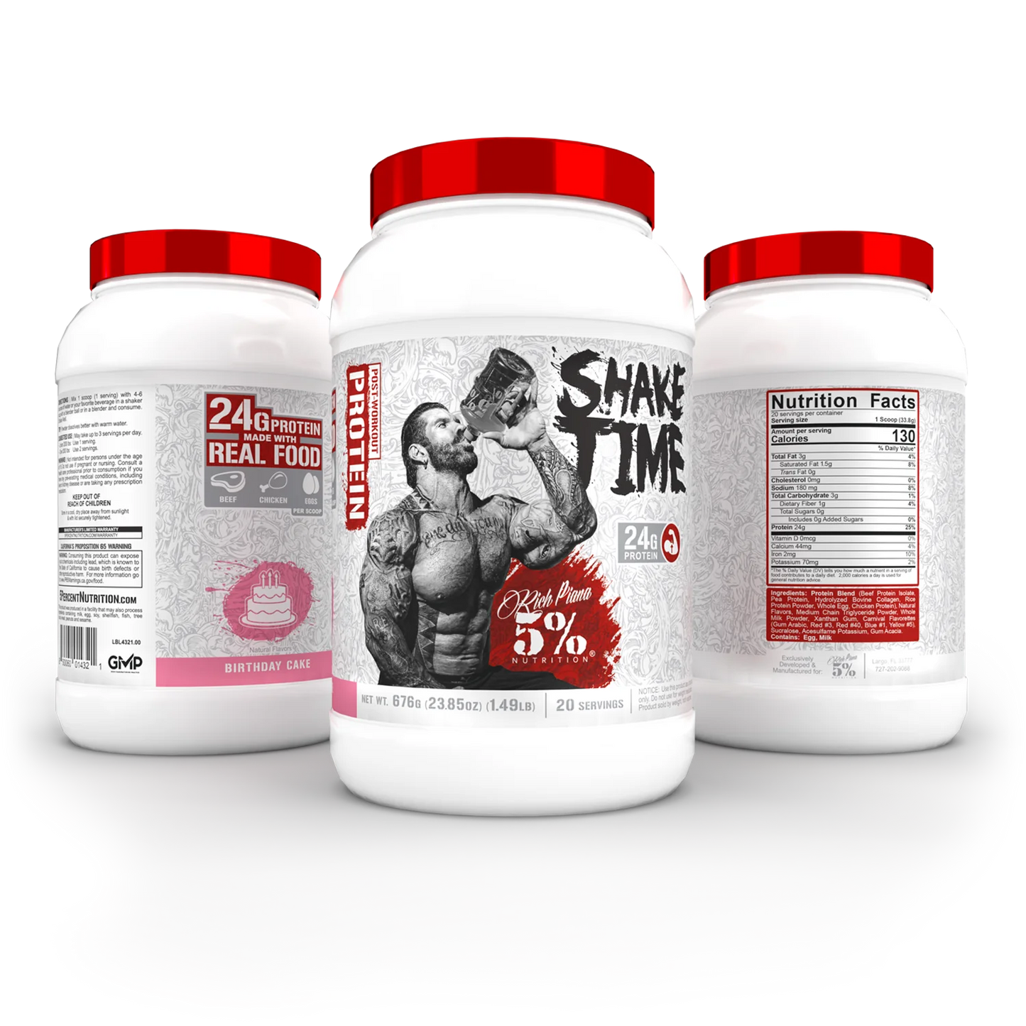 5% Nutrition Shake Time