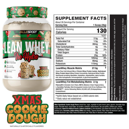 MuscleSport Lean Whey Protein - Yellowstone Huckleberry Cheesecake