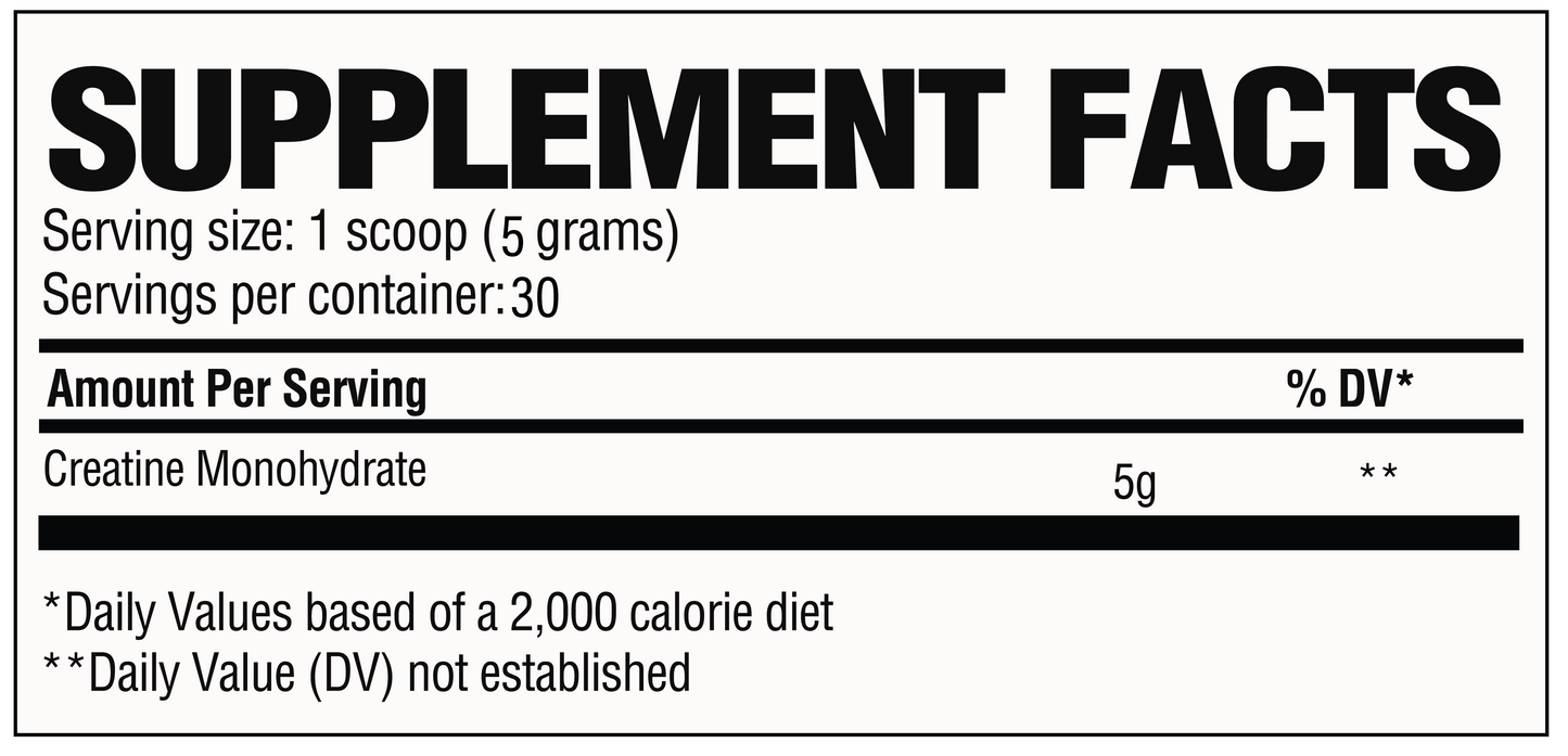 RAW Creatine