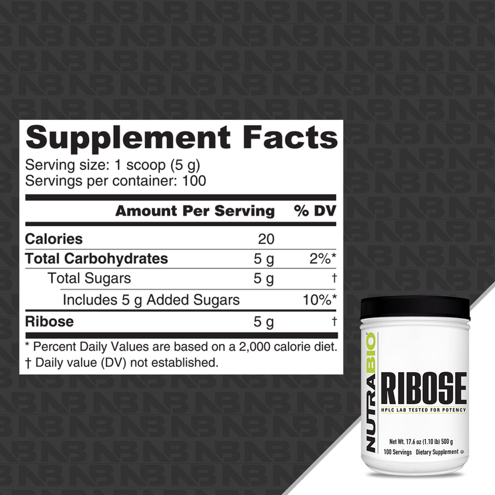 NutraBio Ribose