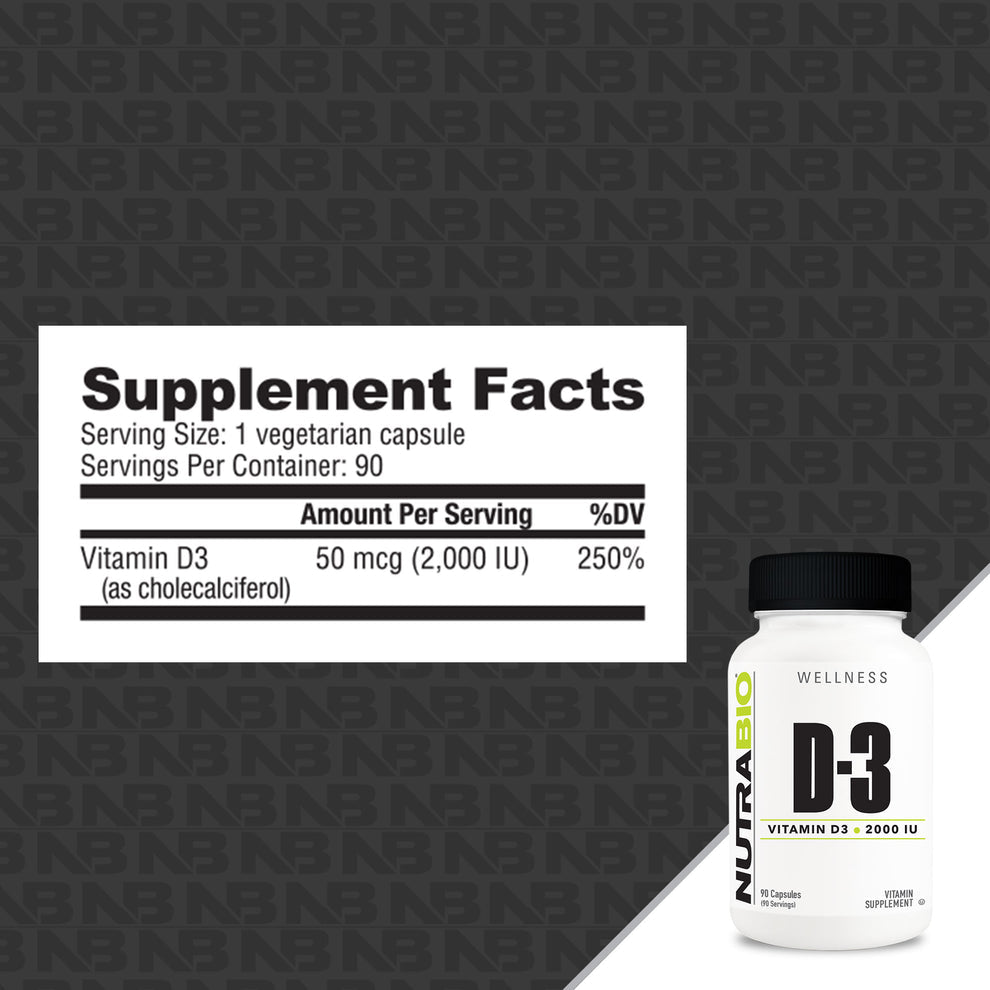 NutraBio Vitamin D3