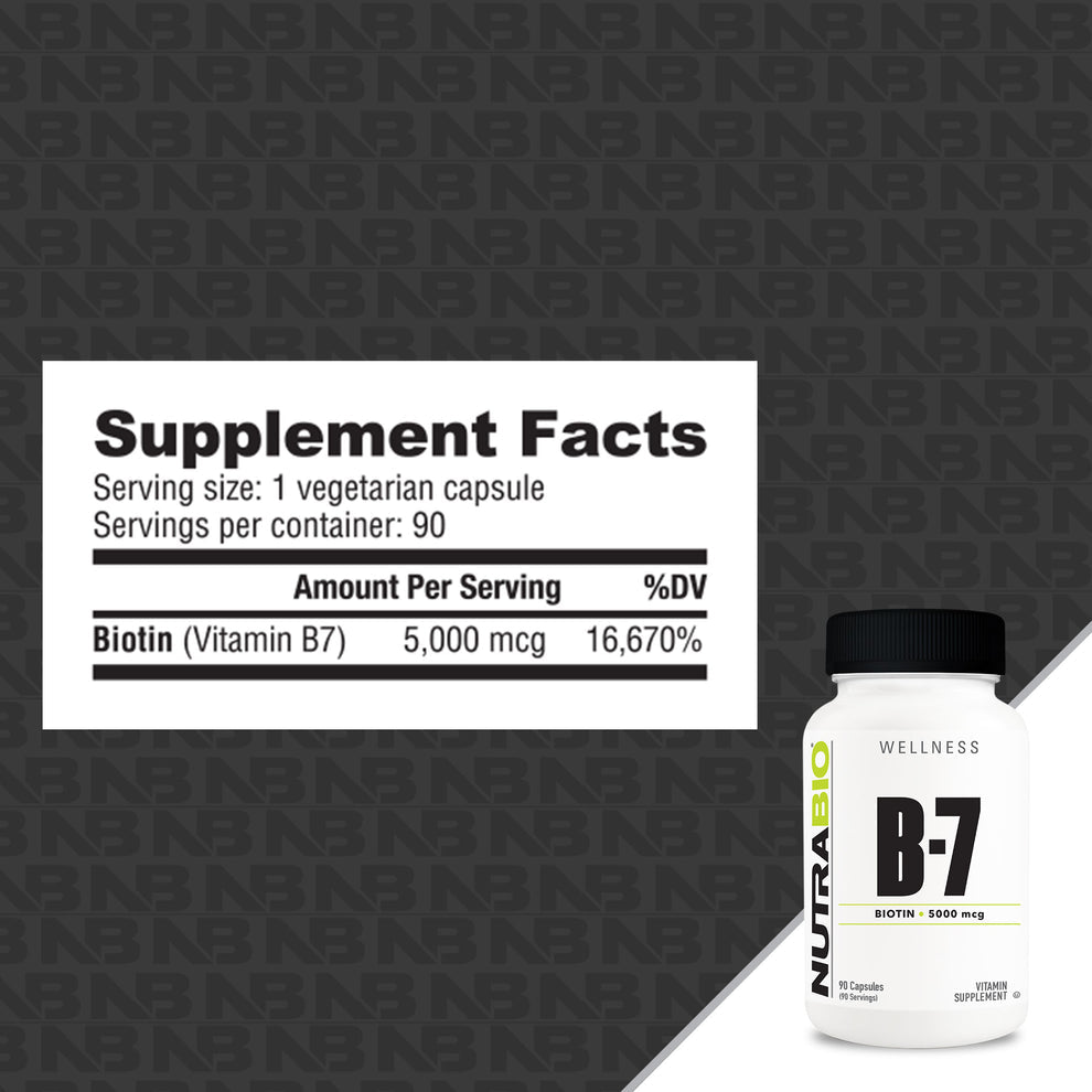 NutraBio Vitamin B7