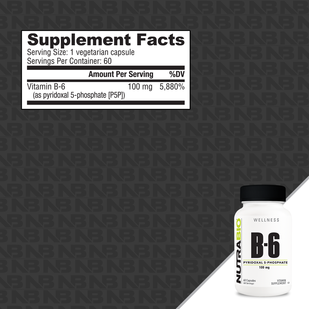 NutraBio Vitamin B6