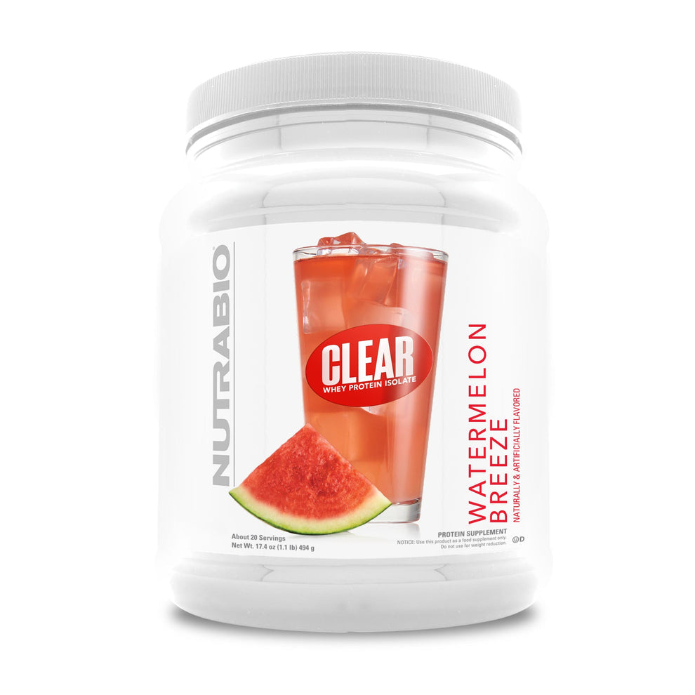 NutraBio Clear Whey - Strawberry Lemonade