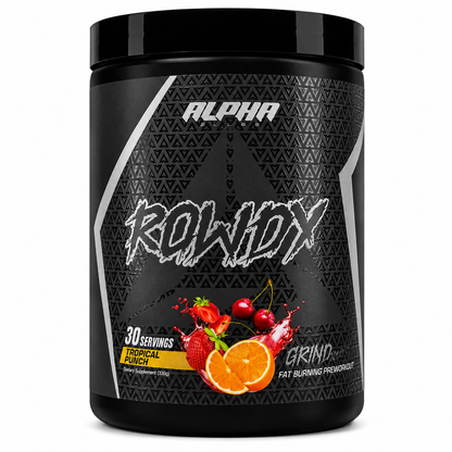 Alpha Rowdy – Fat Burning Pre-Workout