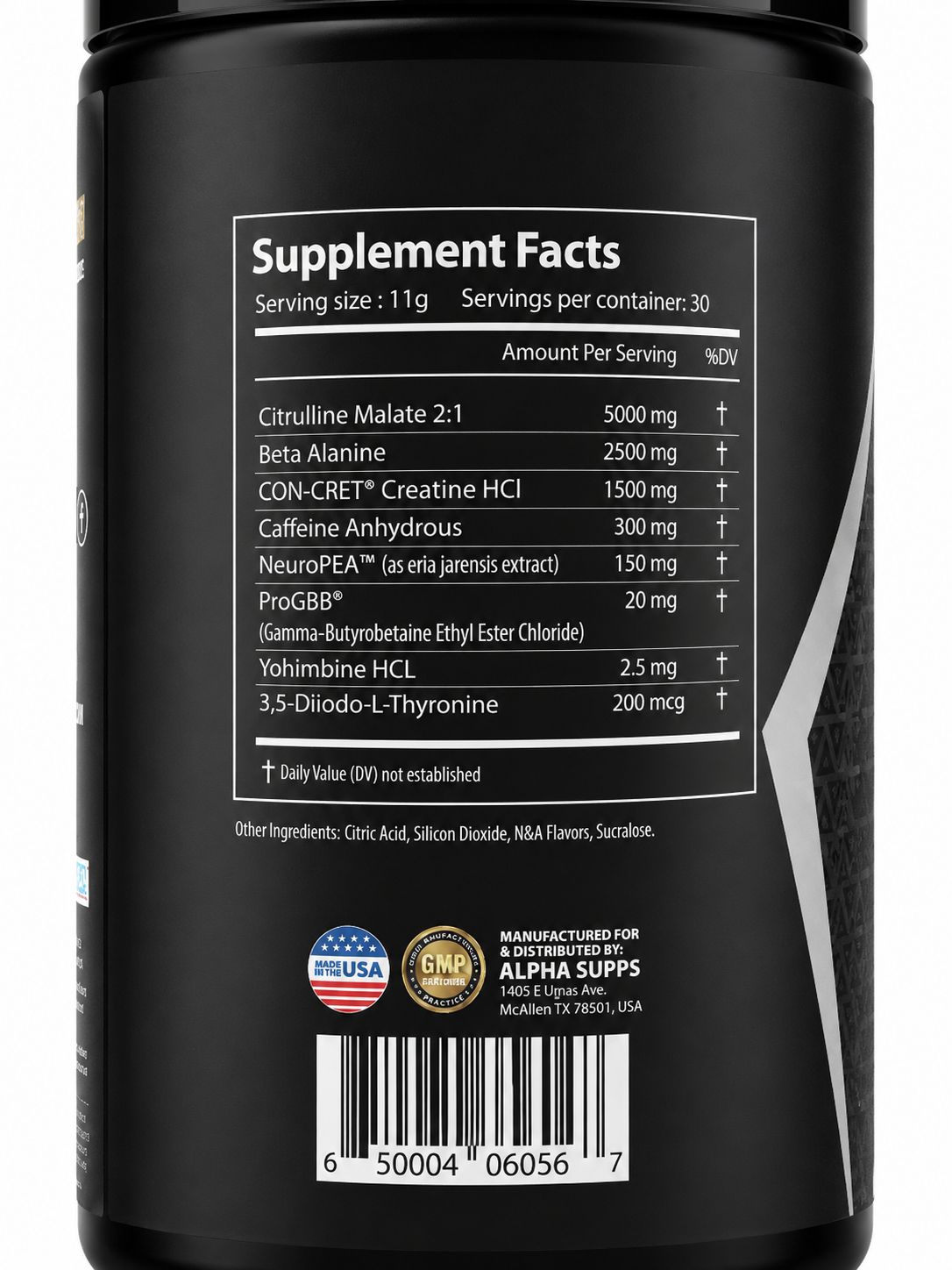 Alpha Rowdy – Fat Burning Pre-Workout