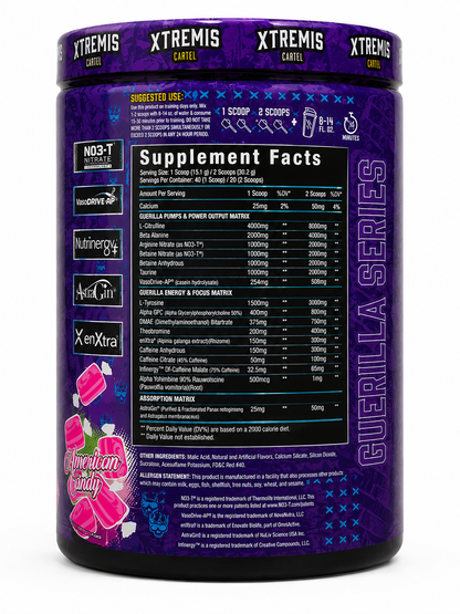 Xtremis Cartel El Jefe Guerrilla Series Pre-Workout