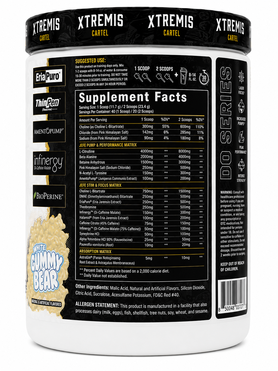 Xtremis Cartel El Jefe Pre-Workout