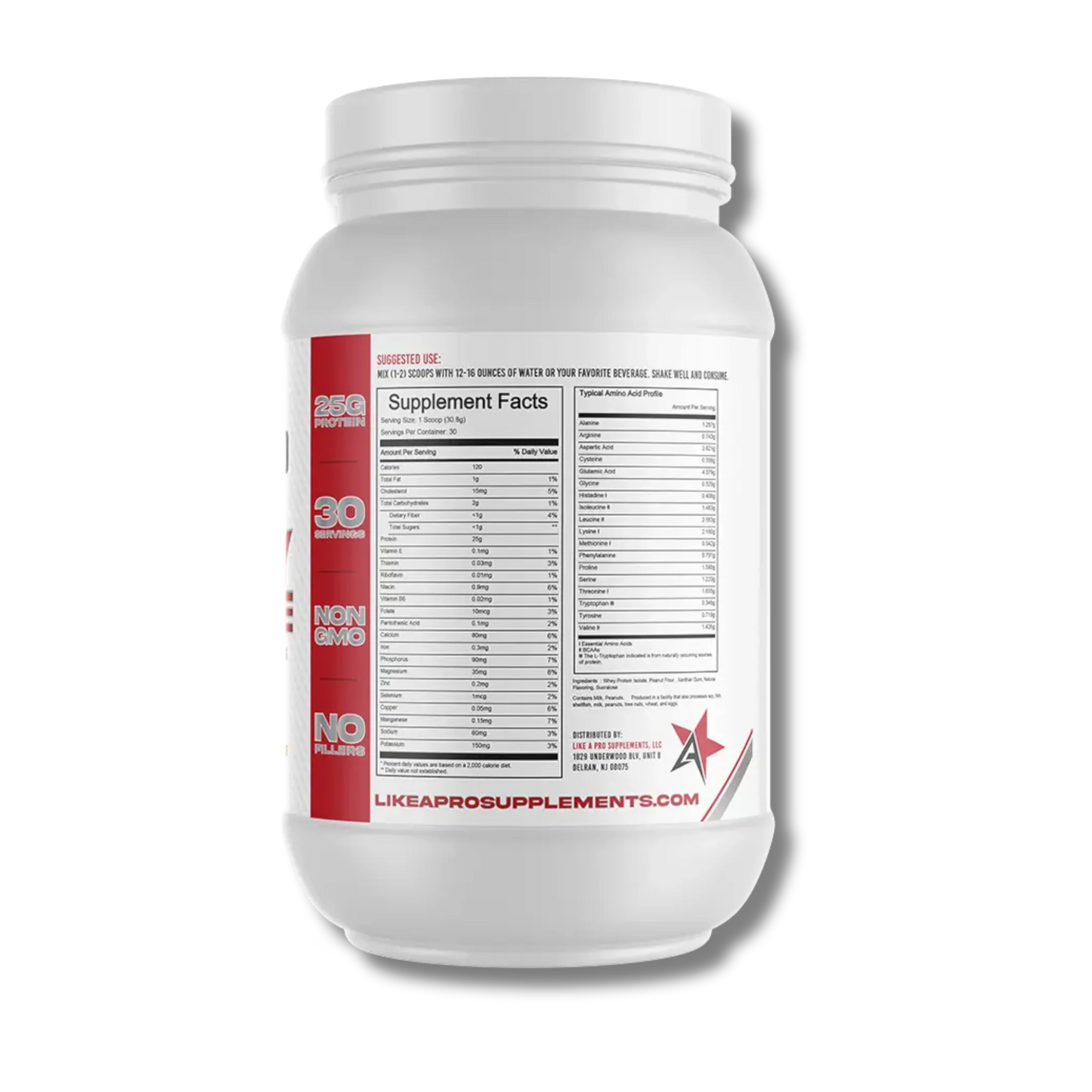 Like A Pro Whey Isolate