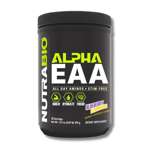 NutraBio Alpha EAA - Blueberry Lemonade