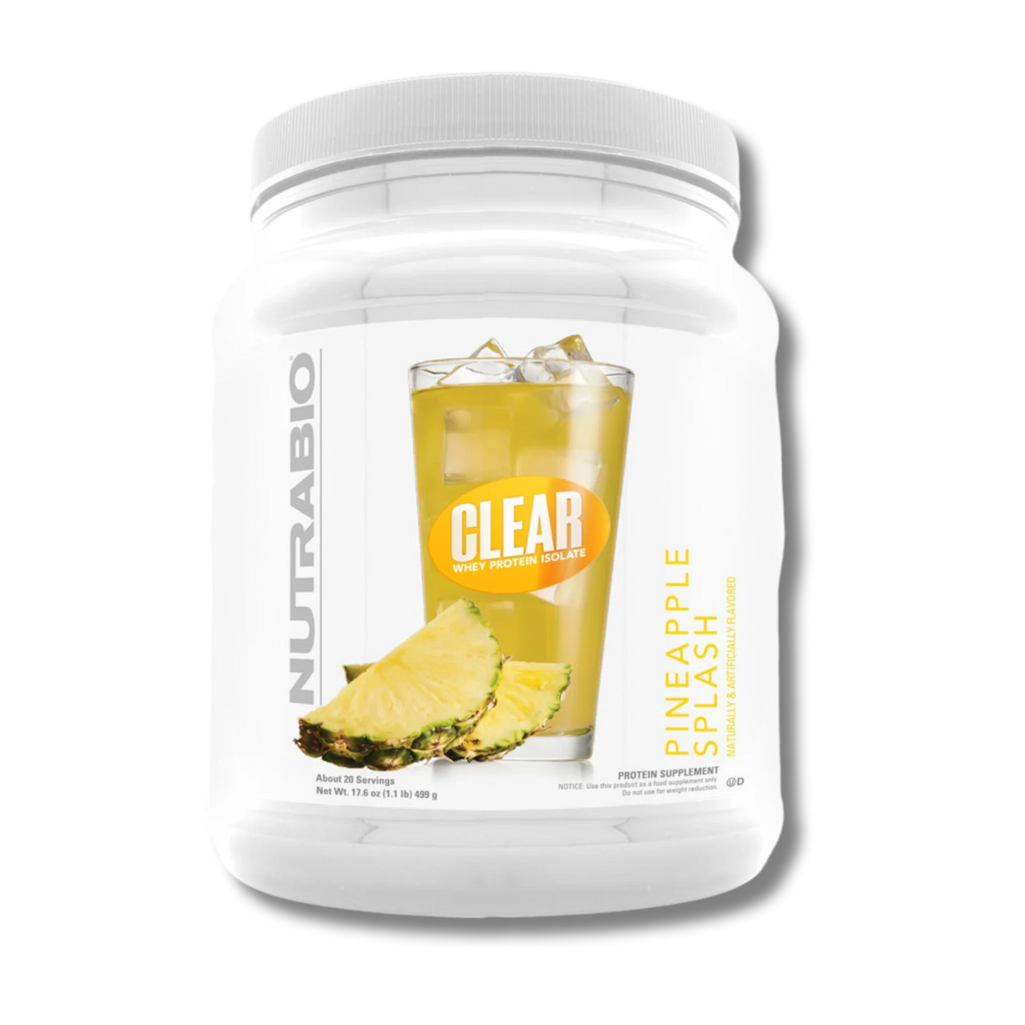 NutraBio Clear Whey - Strawberry Lemonade