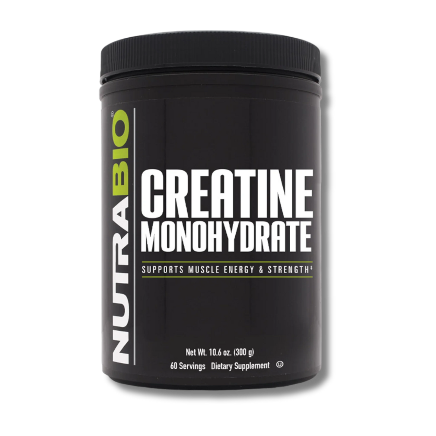 NutraBio Creatine Monohydrate - 200 Servings
