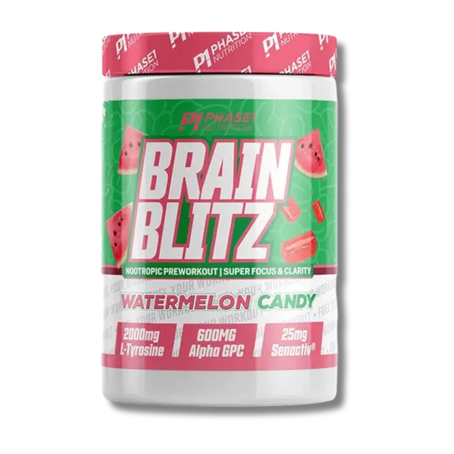 Phase One Nutrition Brain Blitz - Watermelon Candy
