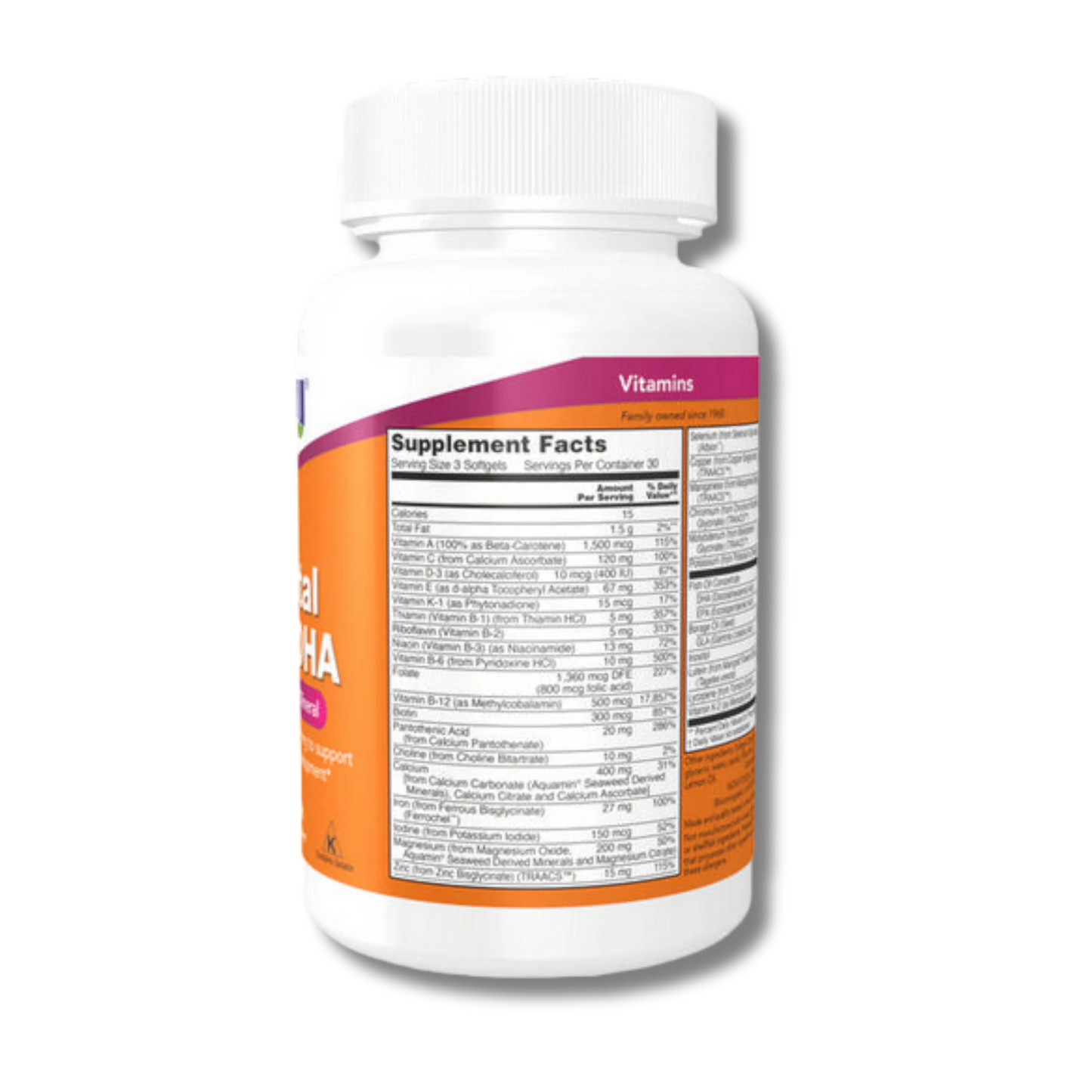 Now Foods Prenatal Gels + DHA