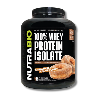 NutraBio Whey Protein Isolate