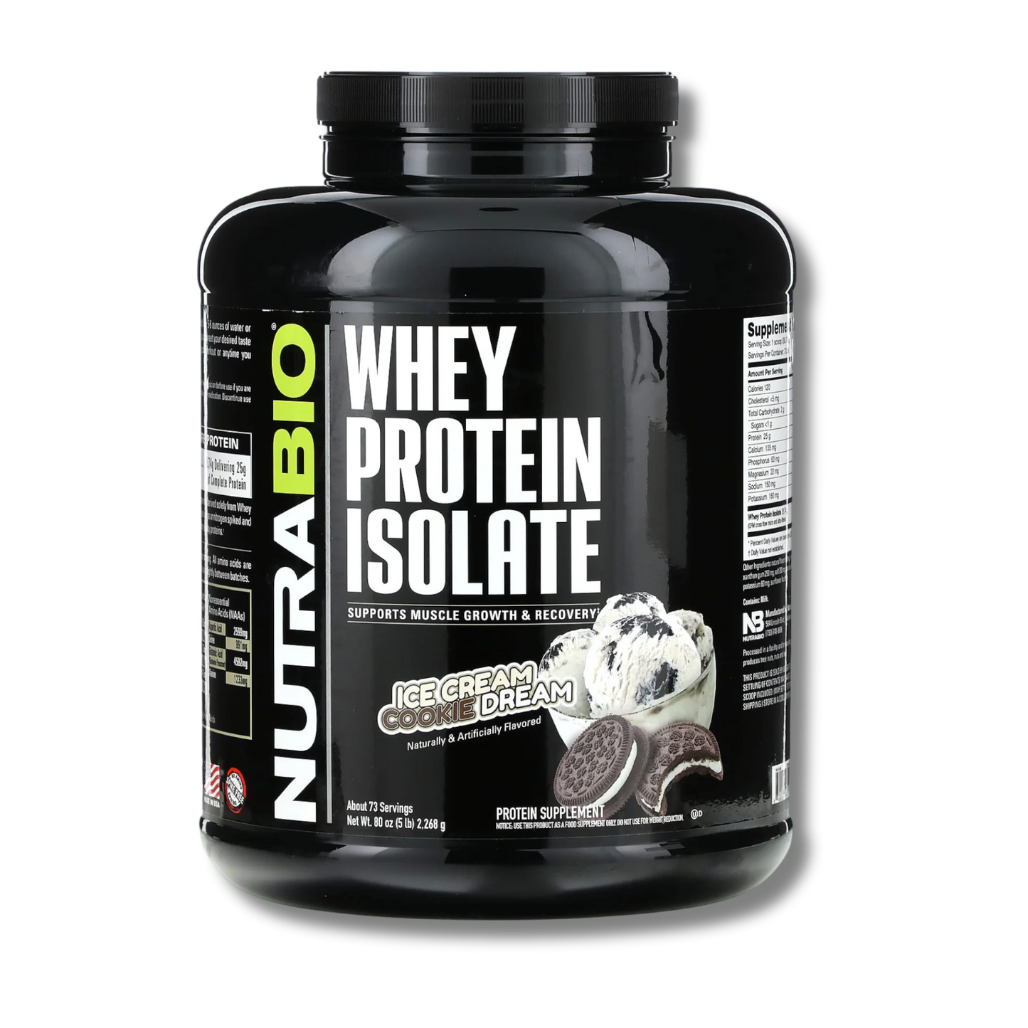 NutraBio Whey Protein Isolate