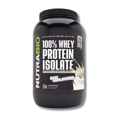 NutraBio Whey Protein Isolate