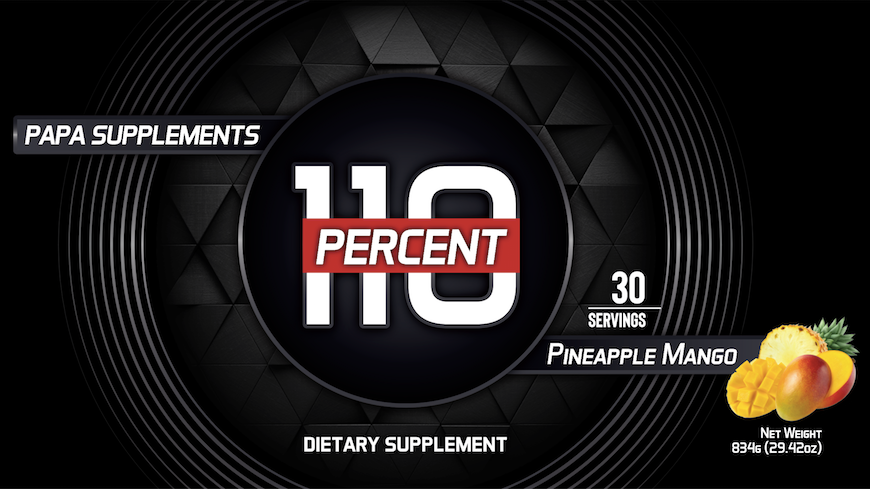 Papa Supplements 110 Percent - Blueberry Açaí