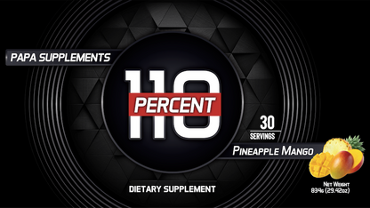 Papa Supplements 110 Percent - Blueberry Açaí