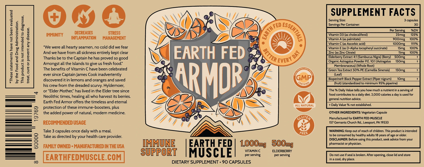 Earth Fed Muscle Armor