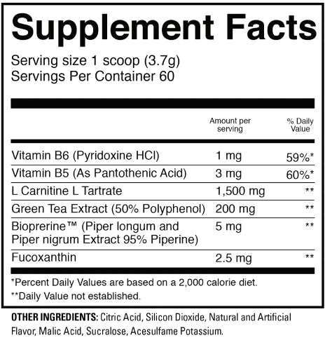1st Phorm L-Carnitine - Strawberry Mango