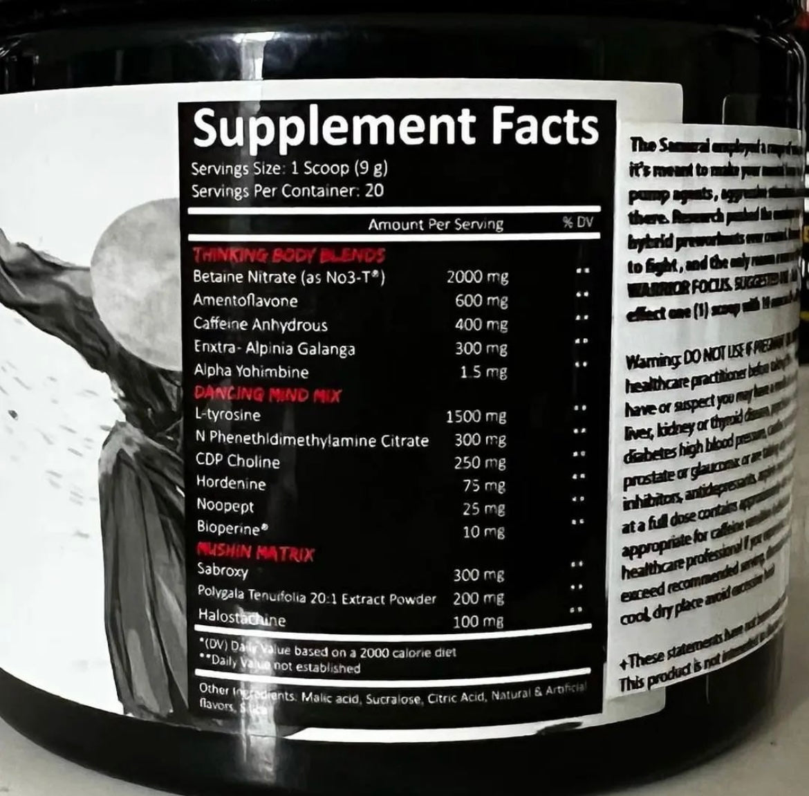 Samurai Science Warrior Focus